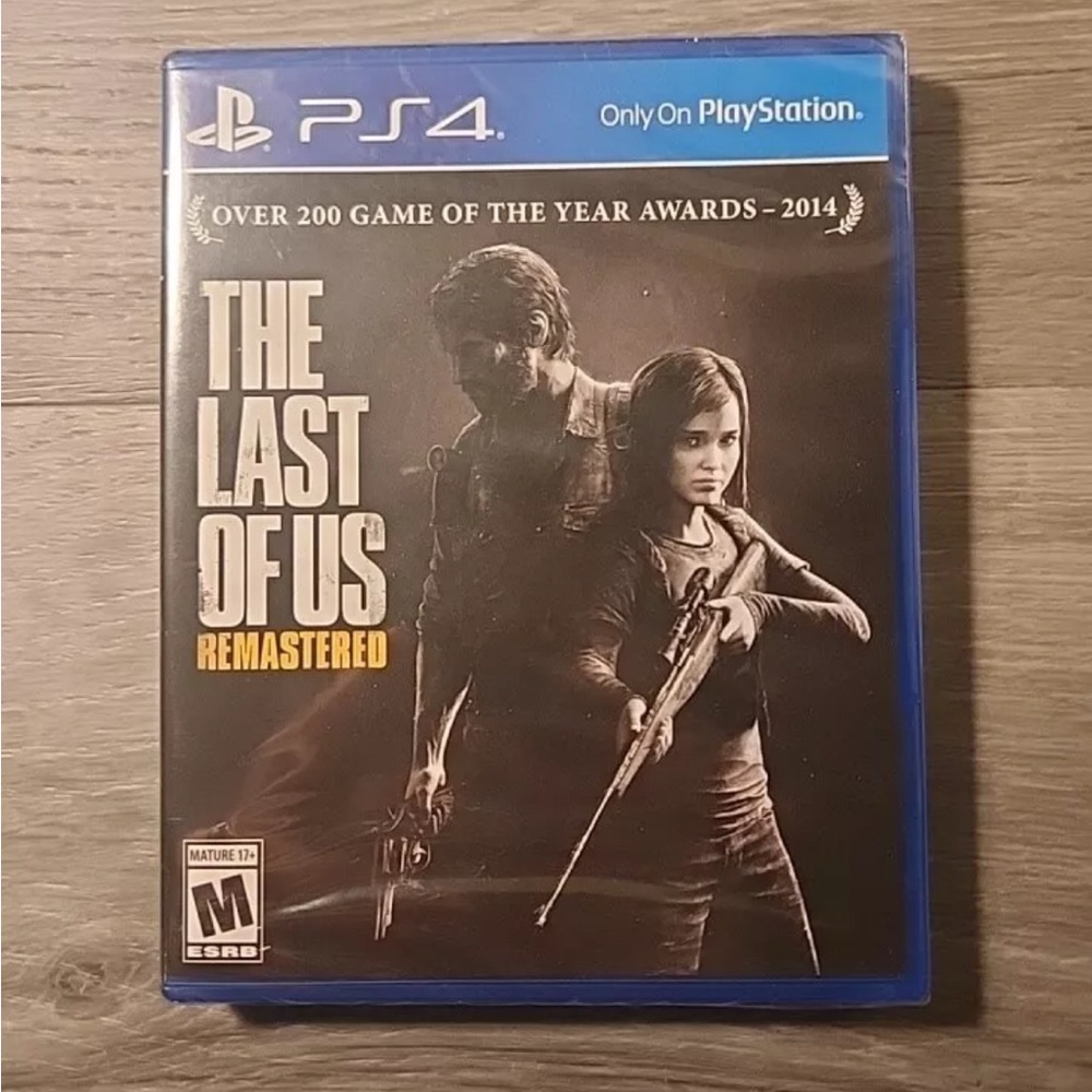 The Last of Us Remastered PS4 Game, new, sealed